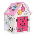 2Kids Toys - Casa de actividades rosa