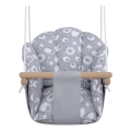 2Kids Toys - Columpio textil para niños gris/haya