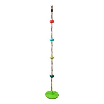 2Kids Toys - Cuerda de escalar para niños con discos mezcla de colores