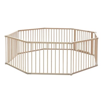 2Kids Toys - Parque infantil de madera XXL 210x210 cm beige