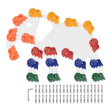 2Kids Toys - Presas de escalada 20 uds.