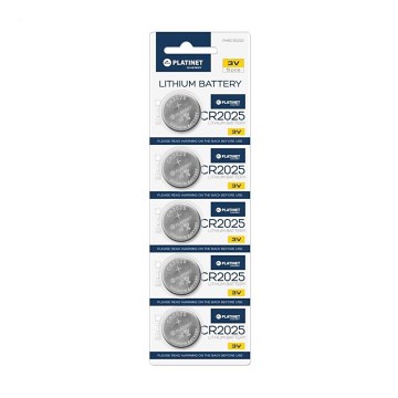 5 piezas Pila de botón de litio CR2025 BLISTER 3V