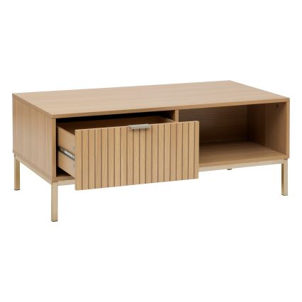 5five - Mesa de centro ESEN 100x40 cm marrón