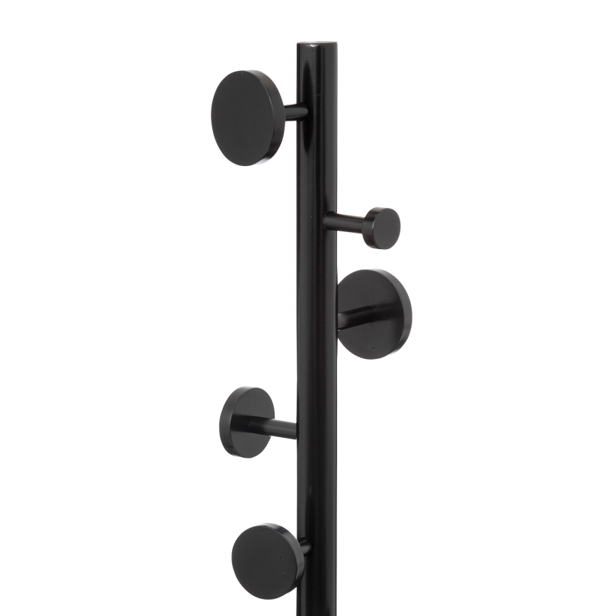 5five - Perchero de pie PERY 176x37 cm negro