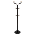 5five - Perchero de pie RAFU 178x43 cm negro