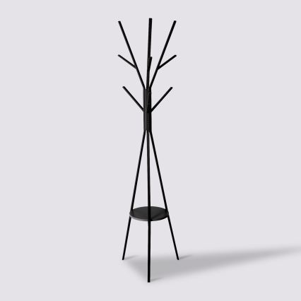 5five - Perchero de pie TASO 180x44 cm negro