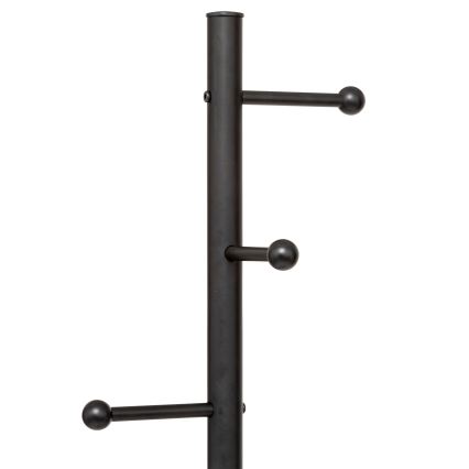 5five - Perchero de pie TIGE 173 x 37 cm negro