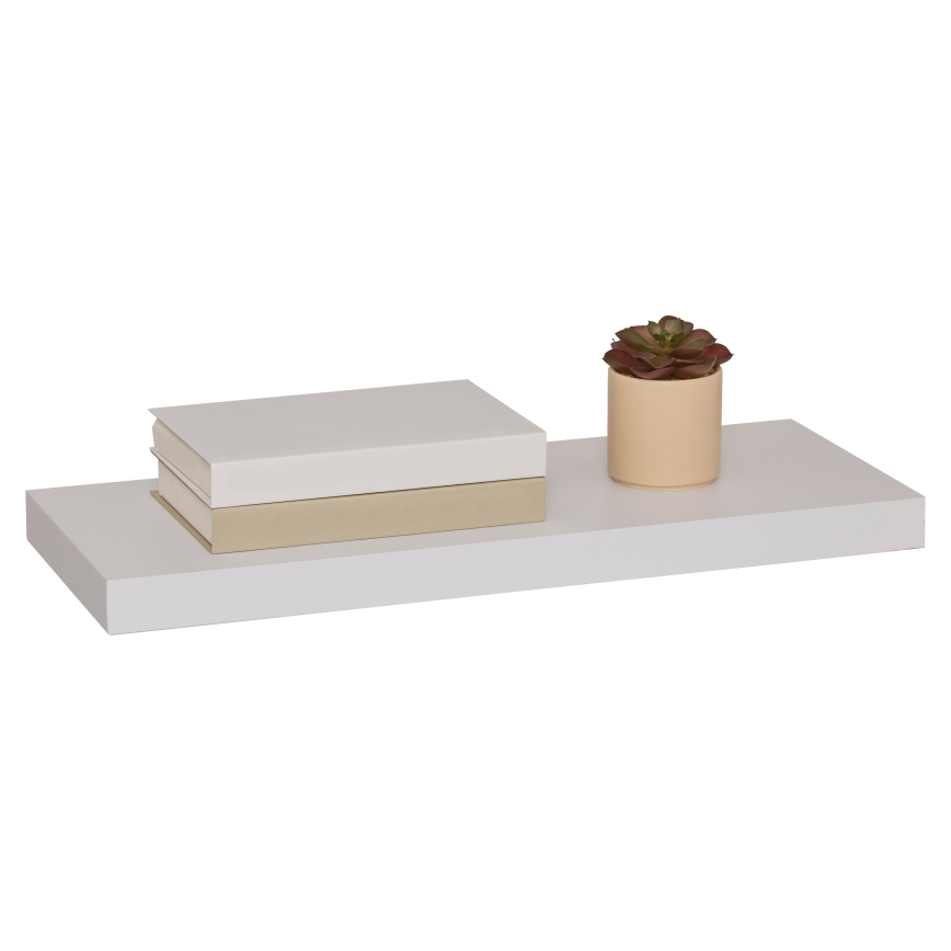 5five - Repisa de pared HYLE 60x24 cm blanca
