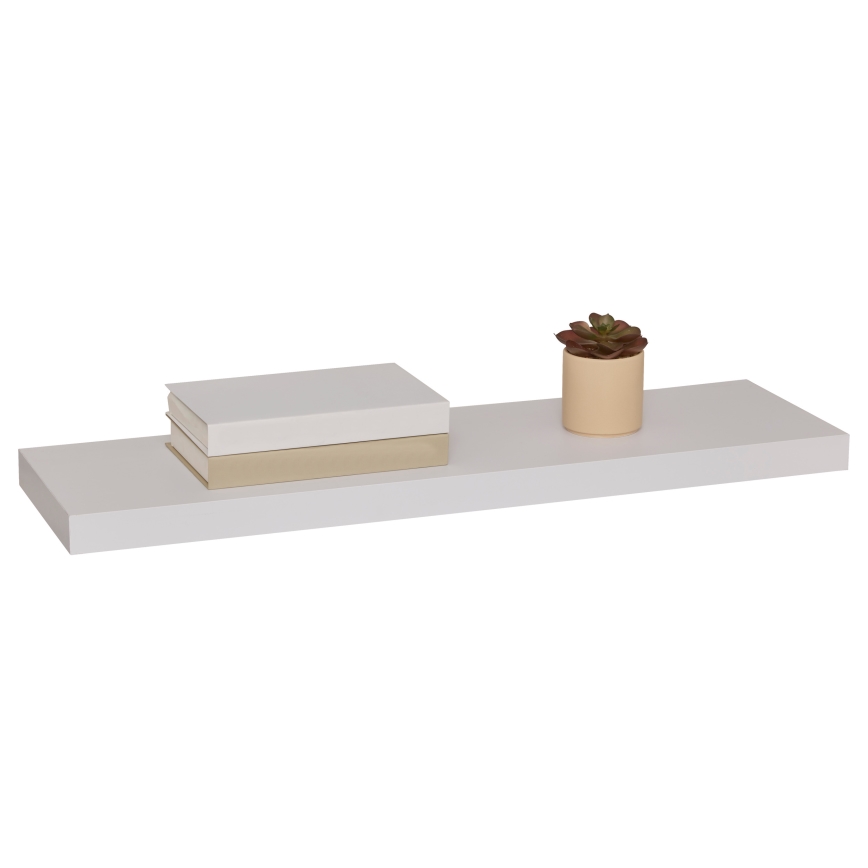 5five - Repisa de pared HYLE 80x24 cm blanca