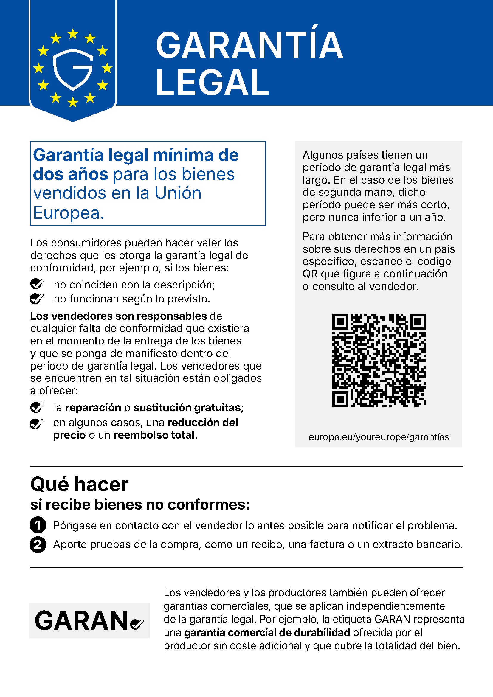 Garantía