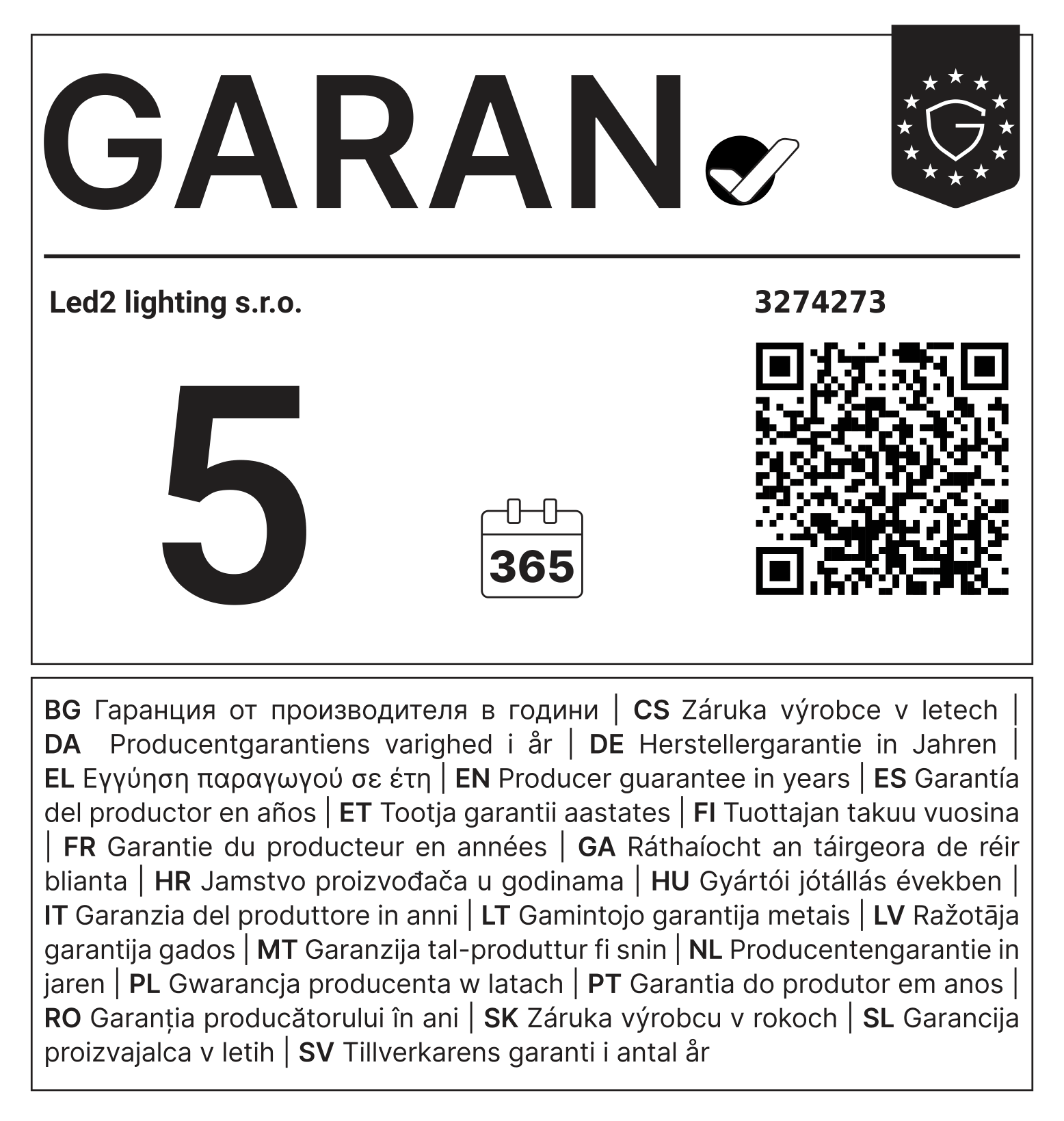 Garantía