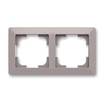 ABB 3901T-A00020 144 - Marco doble ZONI greige
