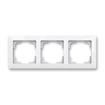 ABB 3901T-A00030 500 - Marco triple ZONI blanco