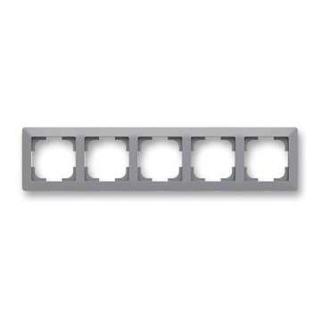 ABB 3901T-A00050 141 - Marco de cinco módulos ZONI gris