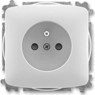 ABB 6619A-A06357 S - Toma de corriente doméstica sin marco TANGO 250V gris