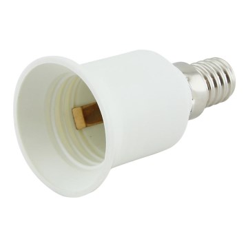 Adaptador de casquillo de E14 a E27