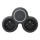 Adaptador de enchufe con interruptor, 2x 10 A, negro