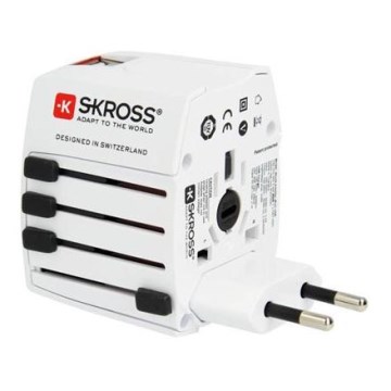 Adaptador de viaje MUV USB AC65PD, USB-A y USB-C, 65 W