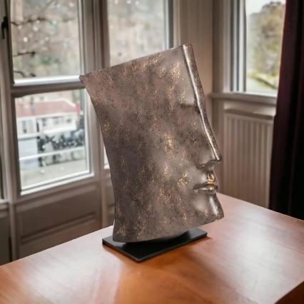 Adorno de mesa 29x25x17 cm resina/cobre