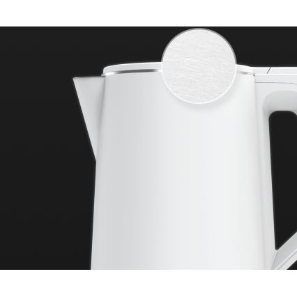 AENO - Hervidor eléctrico 1,5 l 2200 W/230 V blanco