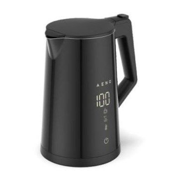 AENO - Hervidor eléctrico inteligente con pantalla LED 1,7 l 2200W/230V negro