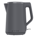 AENO - Hervidor eléctrico rápido 1,5 l, 2200 W / 230 V, negro