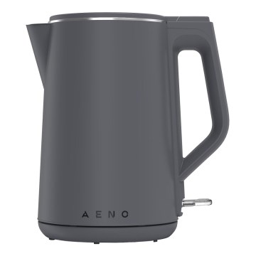 AENO - Hervidor eléctrico rápido 1,5 l, 2200 W / 230 V, negro