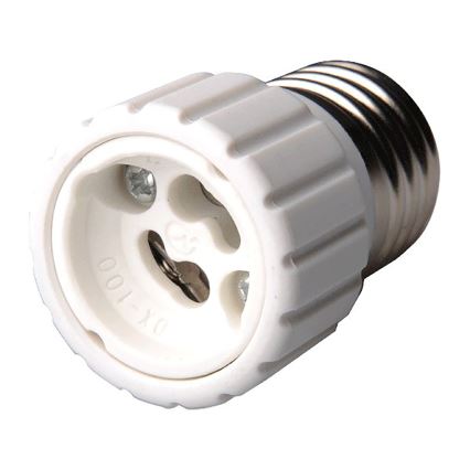 Aigostar - Adaptador de GU10 a casquillo E27