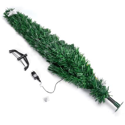 Aigostar - Árbol de Navidad exterior LED/6W/230V 180 cm IP44 blanco cálido