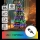 Aigostar - Árbol de Navidad LED para exterior 85 LEDs/8 funciones 0,9 m IP44 multicolor
