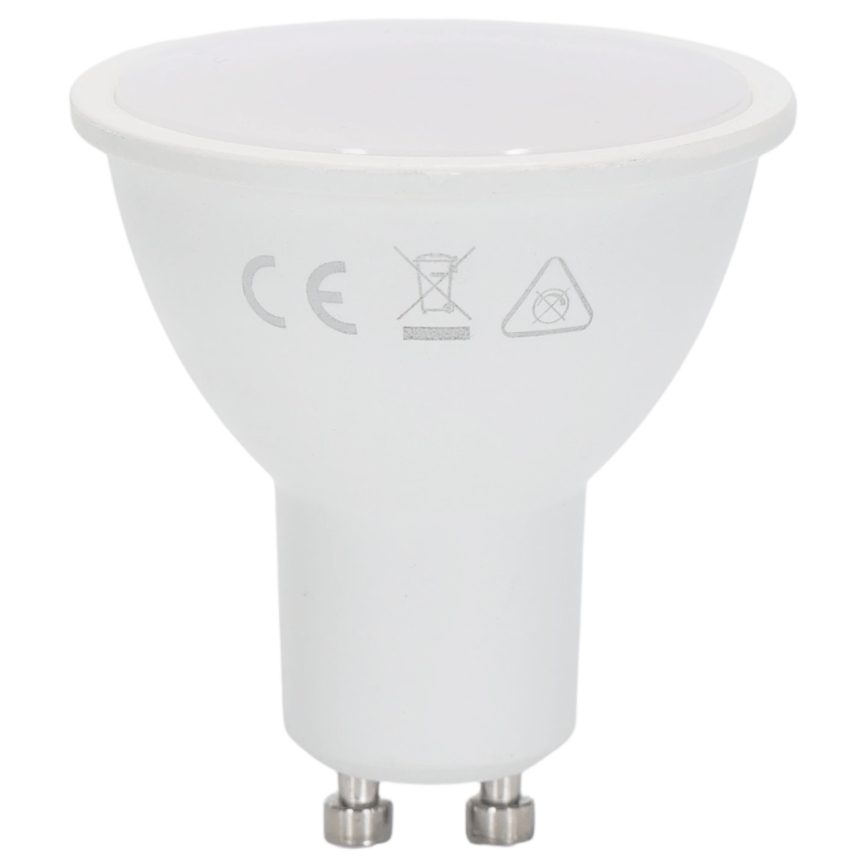 Aigostar - Bombilla LED RGBW regulable GU10/4,8W/230V 3000K + mando a distancia