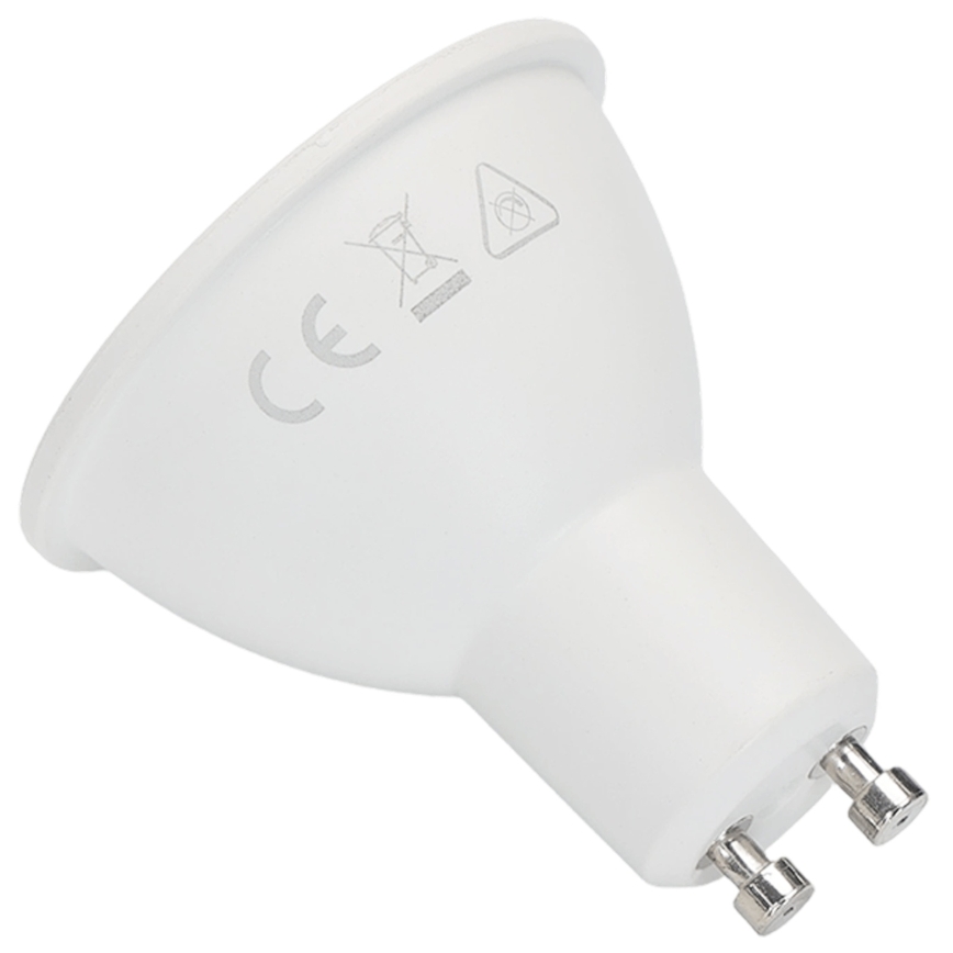 Aigostar - Bombilla LED RGBW regulable GU10/6W/230V 3000K + mando a distancia