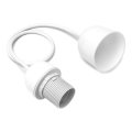 Aigostar - Cable de alimentación 1xE27/60W/250V blanco