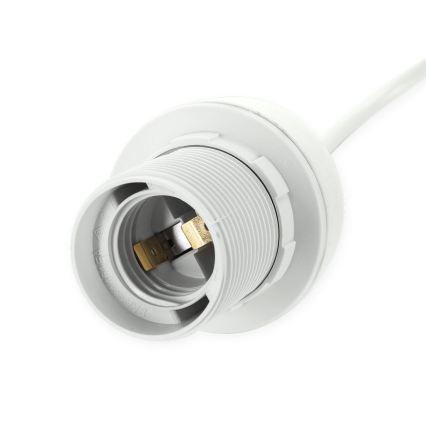 Aigostar - Cable de alimentación 1xE27/60W/250V blanco