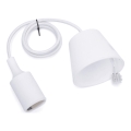 Aigostar - Cable de alimentación 1xE27/60W/250V blanco