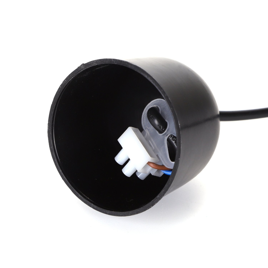 Aigostar - Cable de alimentación 1xE27/60W/250V negro