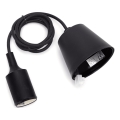 Aigostar - Cable de alimentación 1xE27/60W/250V negro