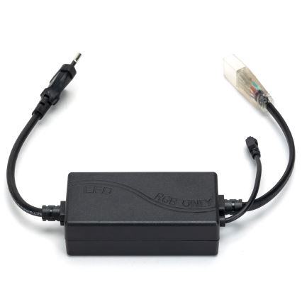 Aigostar - Cable de alimentación para tira LED RGB 600W/230V con mando a distancia