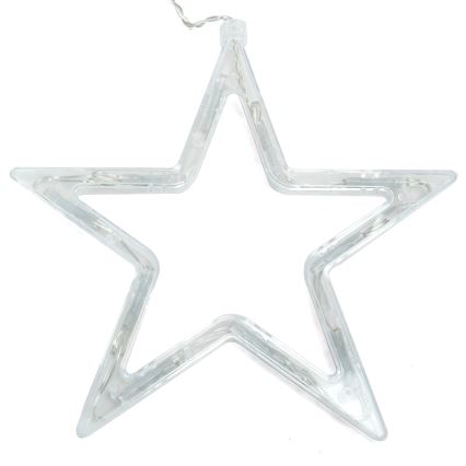 Aigostar - Cadena LED para exterior 120xLED/6W/230V/8 funciones 3x0,6m IP44 blanco frío + mando a distancia