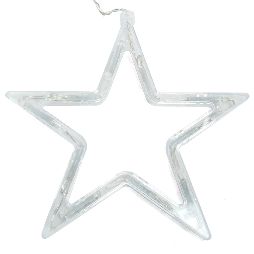 Aigostar - Cadena LED para exterior 120xLED/6W/230V/8 funciones 3x0,6m IP44 blanco frío + mando a distancia