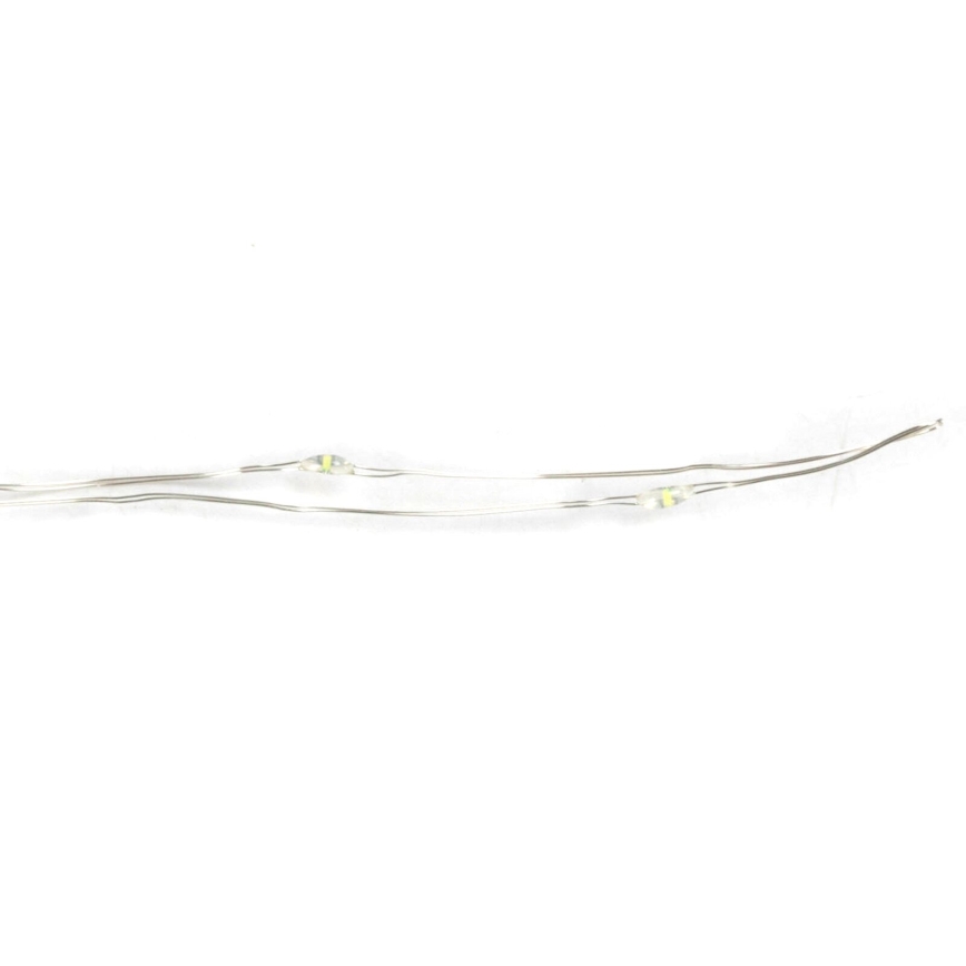 Aigostar - Cadena de luces LED para Navidad 100xLED/3xAA 10,3m blanco frío