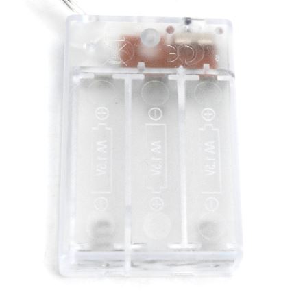 Aigostar - Cadena de luces LED para Navidad 100xLED/3xAA 10,3m blanco frío