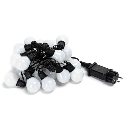 Aigostar - Guirnalda MESH inteligente para exterior LED RGBICW 25 LEDs, 5 m, IP44 + mando a distancia