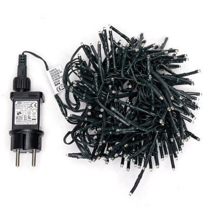 Aigostar - Cadena de luces navideña LED para exterior 200 LEDs/8 funciones 8 m IP44 blanco frío