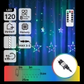Aigostar - cadena de luces navideñas LED para exterior 120xLED/8 funciones 6x0,6m IP44 multicolor + mando a distancia