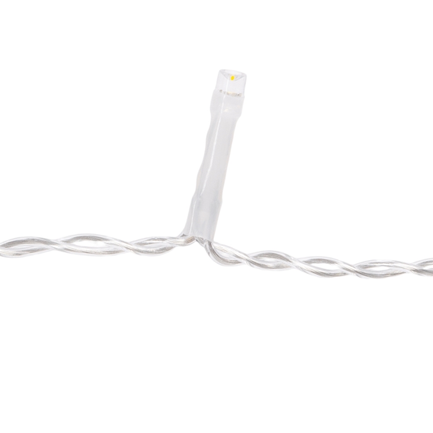 Aigostar - Guirnalda LED para exteriores 288 LED/8 funciones 1,5x1,8m IP44 blanco frío