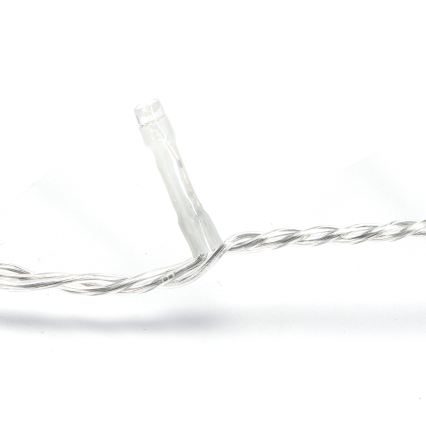 Aigostar - Cadena de luces navideñas LED para exterior 600xLED/8 funciones 33m IP44 blanco frío