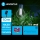 Aigostar - Cadena decorativa solar LED 10xLED/8 funciones 10,5m IP65 blanco frío 1200 mAh