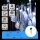 Aigostar - Cadena decorativa solar LED 50xLED/8 funciones 12m IP65 blanco frío 800 mAh