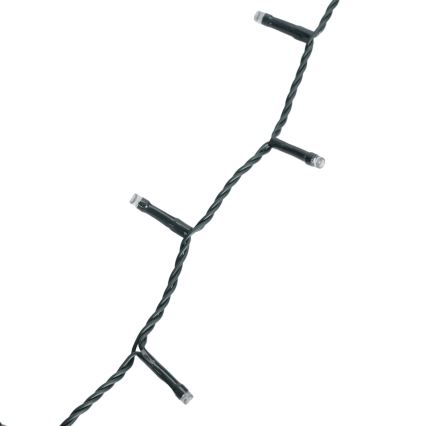 Aigostar - Cadena LED navideña exterior 200xLED/8 funciones 13m IP44 blanco frío